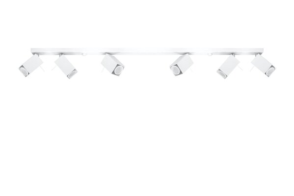Sollux Lighting LED Deckenspot Weiß MERIDA - 6 x GU10 Fassung - exkl. LED's