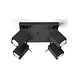 LED Deckenspot Schwarz MERIDA - 4 x GU10 Fassung - exkl. LED's LED Deckenspot Schwarz MERIDA - 4 x GU10 Fassung - exkl. LED's