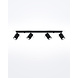 Sollux Lighting LED Deckenspot Schwarz MERIDA - 4 x GU10 Fassung - exkl. LED's