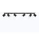 Sollux Lighting LED Deckenspot Schwarz MERIDA - 6 x GU10 Fassung - exkl. LED's