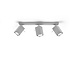 Sollux Lighting LED Deckenspot Grau MERIDA - 3 x GU10 Fassung - exkl. LED's