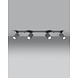 Sollux Lighting LED Deckenspot Grau MERIDA - 4 x GU10 Fassung - exkl. LED's