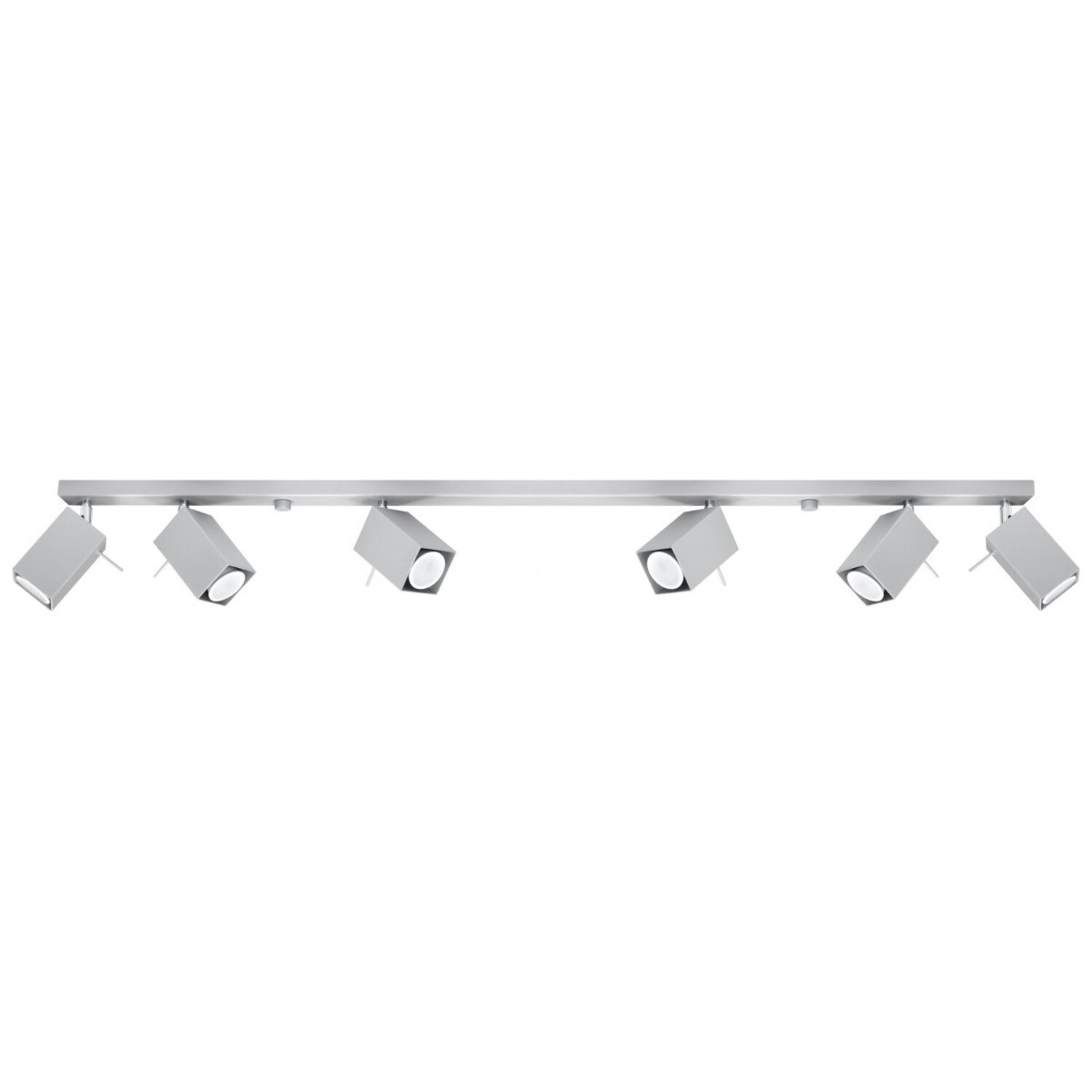 LED Deckenspot Grau MERIDA -6 x GU10 Fassung - exkl. LED\'s