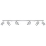 Sollux Lighting LED Deckenspot Grau MERIDA -6 x GU10 Fassung - exkl. LED's