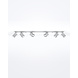 Sollux Lighting LED Deckenspot Grau MERIDA -6 x GU10 Fassung - exkl. LED's Sollux Lighting LED Deckenspot Grau MERIDA -6 x GU10 Fassung - exkl. LED's