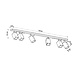 Sollux Lighting LED Deckenspot Grau MERIDA -6 x GU10 Fassung - exkl. LED's Sollux Lighting LED Deckenspot Grau MERIDA -6 x GU10 Fassung - exkl. LED's