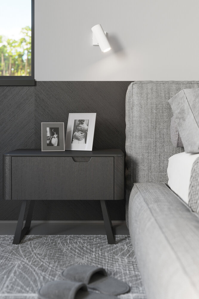 SOLLUX Lighting Group LED Deckenspot Weiß DIREZIONE -1 x GU10 Fassung - exkl. LED's SOLLUX Lighting Group LED Deckenspot Weiß DIREZIONE -1 x GU10 Fassung - exkl. LED's