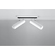 LED Deckenspot Weiß DIREZIONE - 2 x GU10 Fassung - exkl. LED's LED Deckenspot Weiß DIREZIONE - 2 x GU10 Fassung - exkl. LED's