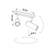 LED Deckenspot Weiß DIREZIONE - 2 x GU10 Fassung - exkl. LED's LED Deckenspot Weiß DIREZIONE - 2 x GU10 Fassung - exkl. LED's