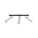 LED Deckenspot Weiß DIREZIONE - 3 x GU10 Fassung - exkl. LED's LED Deckenspot Weiß DIREZIONE - 3 x GU10 Fassung - exkl. LED's
