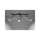 LED Deckenspot Weiß DIREZIONE - 3 x GU10 Fassung - exkl. LED's LED Deckenspot Weiß DIREZIONE - 3 x GU10 Fassung - exkl. LED's