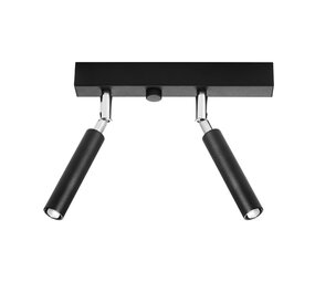 Sollux Lighting LED Deckenspot Schwarz Eyetech - 2 x G9 Fassung - exkl. LED's