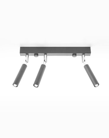 Sollux Lighting LED Deckenspot Schwarz Eyetech - 3 x G9 Fassung - exkl. LED's