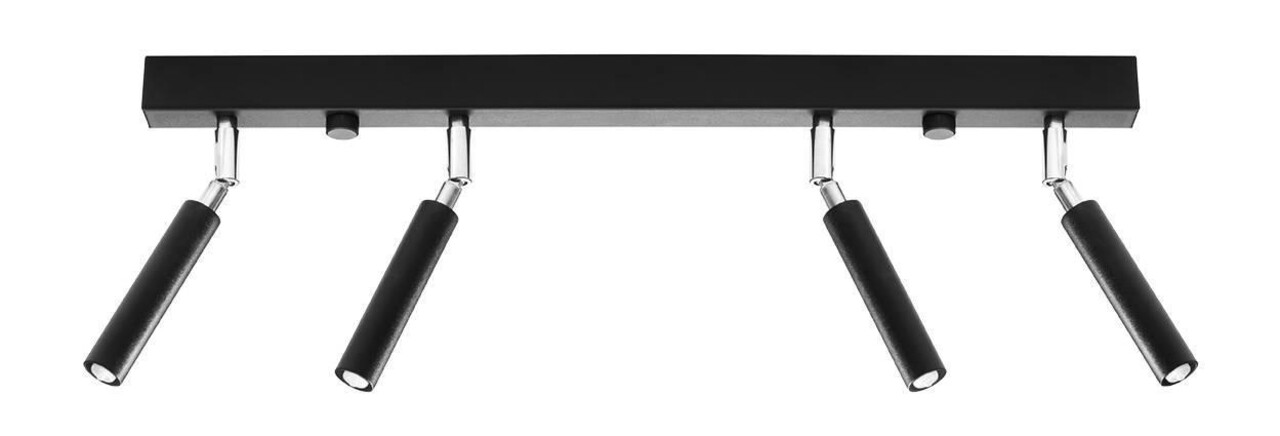 Sollux Lighting LED Deckenspot Schwarz Eyetech - 4 x G9 Fassung - exkl. LED's