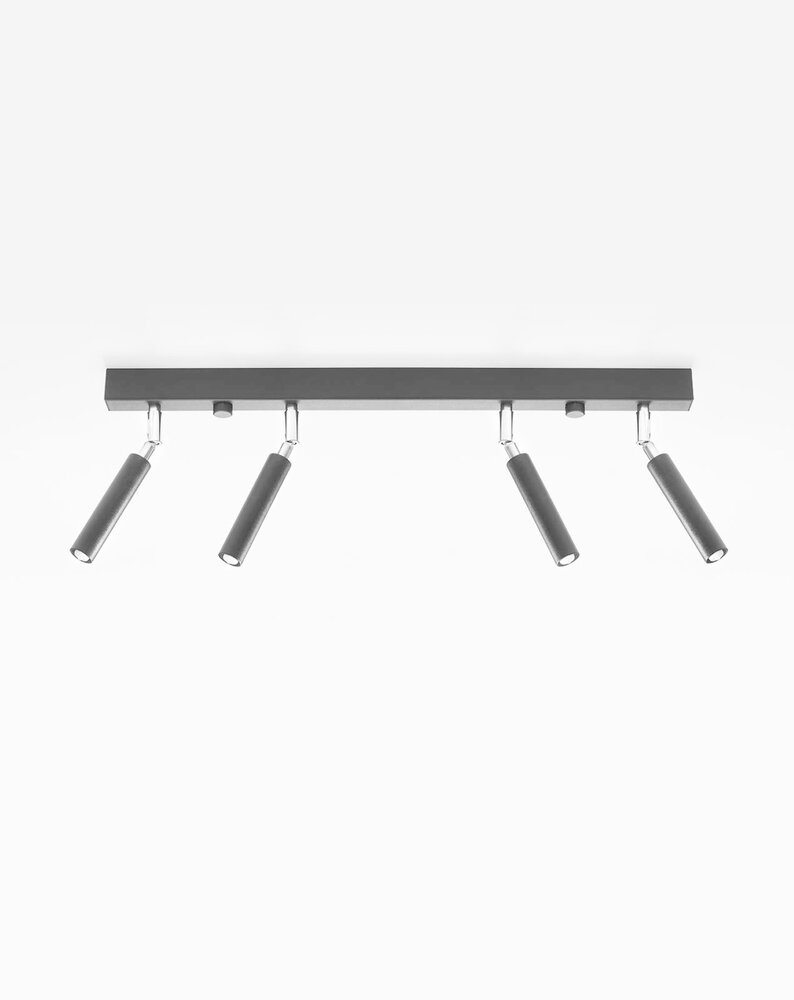 SOLLUX Lighting Group LED Deckenspot Schwarz Eyetech - 4 x G9 Fassung - exkl. LED's SOLLUX Lighting Group LED Deckenspot Schwarz Eyetech - 4 x G9 Fassung - exkl. LED's