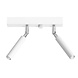 LED Deckenspot Weiß Eyetech - 2 x G9 Fassung - exkl. LED's LED Deckenspot Weiß Eyetech - 2 x G9 Fassung - exkl. LED's