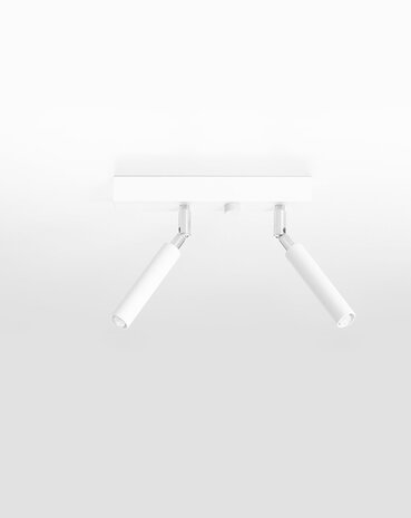 Sollux Lighting LED Deckenspot Weiß Eyetech - 2 x G9 Fassung - exkl. LED's