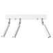 Sollux Lighting LED Deckenspot Weiß Eyetech - 3 x G9 Fassung - exkl. LED's