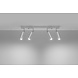 Sollux Lighting LED Deckenspot Weiß Eyetech - 4 x G9 Fassung - exkl. LED's