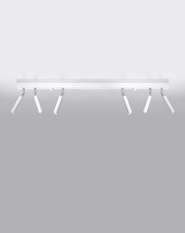 SOLLUX Lighting Group LED Deckenspot Weiß Eyetech - 6 x G9 Fassung - exkl. LED's SOLLUX Lighting Group LED Deckenspot Weiß Eyetech - 6 x G9 Fassung - exkl. LED's