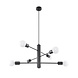 Sollux Lighting LED Hängeleuchte Kronleuchter modern DUOMO - 6 x E27 Fassung - exkl. LED's