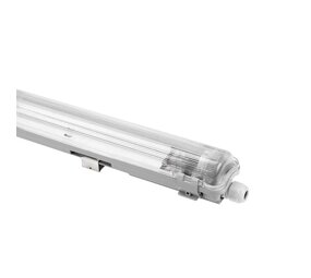 Spectrum LED-Feuchtraumleuchte IP65  T8/G13 - 150cm  Grau |  1- oder 2-Fassungen für 150cm LED Röhren Universal  | IK10 Wannenleuchte Spectrum LED-Feuchtraumleuchte IP65  T8/G13 - 150cm  Grau |  1- oder 2-Fassungen für 150cm LED Röhren Universal  | IK10 Wannenleuchte