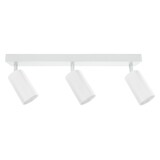 LvT VIP LED Deckenstrahler Weiß – 3 drehbare Spots – GU10 Fassung