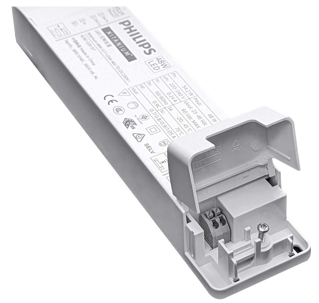 Philips | Offizieller Philips-Vertriebspartner LED DALI driver - Xitanium 48W - Lumen Switch 0.7-1.05A Einstelbar -  46V TD DS 230V