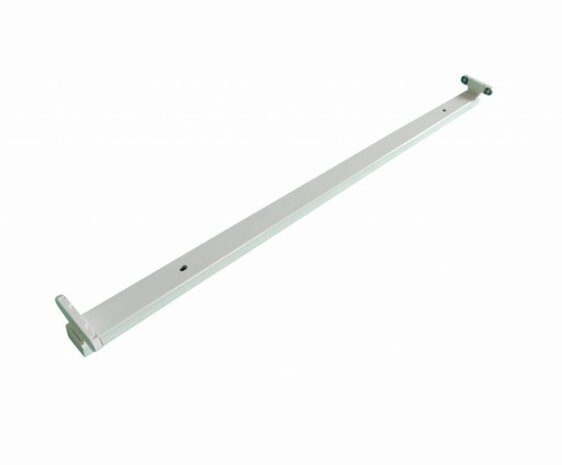 LED TL-Leuchte 120 cm – Einzel oder Doppel – IP20 – T8 G13 – Aluminium weiß LED TL-Leuchte 120 cm – Einzel oder Doppel – IP20 – T8 G13 – Aluminium weiß
