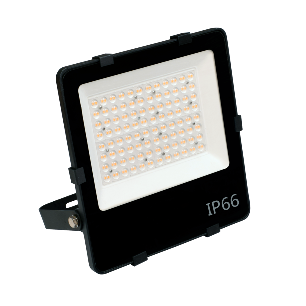 Blivrig 100W LED Strahler Außen Kalt Weiß 6500K 10000LM, 160 LED