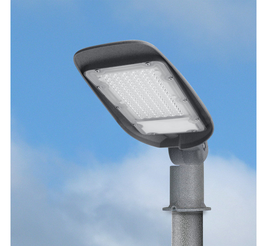 LED Straßenlaterne IP65 - 150W 15.000 Lumen - 6500K Tageslichtweiß - 3 Jahre Garantie