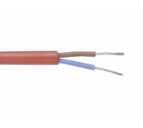 LCB Silikon Anschlusskabel 2x1,5mm² mit runder Isolierung - pro Meter LCB Silikon Anschlusskabel 2x1,5mm² mit runder Isolierung - pro Meter