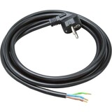 LCB Anschlusskabel 5 Meter - H03VV-F - 3x0,75mm² - Schwarz LCB Anschlusskabel 5 Meter - H03VV-F - 3x0,75mm² - Schwarz