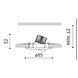 LCB LED-Beleuchtung Innovatives Design, hochwertige Technik & schnelle Lieferung! LED Einbauspot dimmbar - 5W entspricht 50W - 2700K Warmweiß - schwenkbar