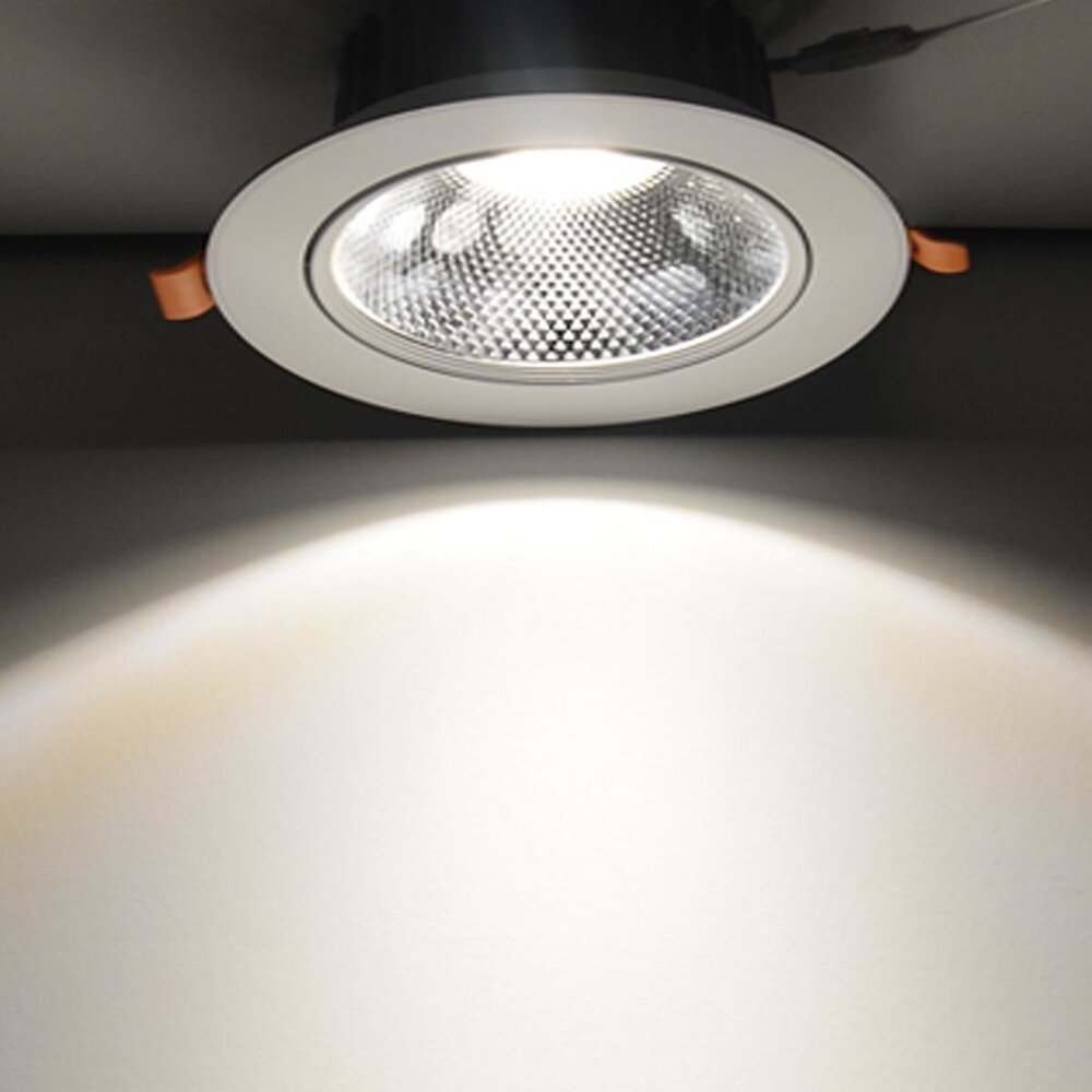 LCB LED-Beleuchtung Innovatives Design, hochwertige Technik & schnelle Lieferung! LED Einbauspot dimmbar - 7W entspricht 70W - 4000K Neutralweiß - schwenkbar