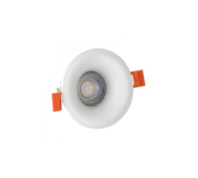 Spectrum Einbaurahmen Weiß rund - geeignet für 1 LED GU10 Spot - exkl. LED Spot Spectrum Einbaurahmen Weiß rund - geeignet für 1 LED GU10 Spot - exkl. LED Spot
