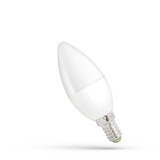 Spectrum LED Kerzenlampe E14 C37 - 6W entspricht 46W - 6000K Tageslichtweiß