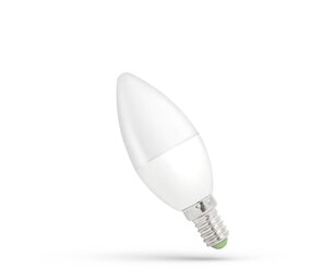 Spectrum LED Kerzenlampe E14 C37 - 6W entspricht 46W - 6000K Tageslichtweiß Spectrum LED Kerzenlampe E14 C37 - 6W entspricht 46W - 6000K Tageslichtweiß