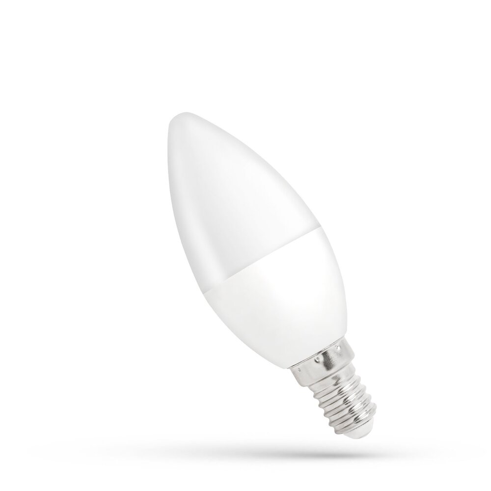 Spectrum LED Kerzenlampe E14 C38 4W - 6000K Tageslichtweiß | 230V | Ersetzt 40W