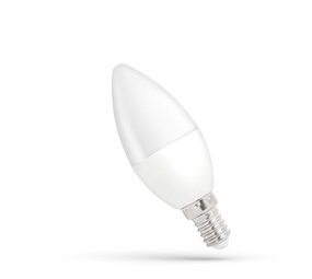 Spectrum LED Kerzenlampe E14 C38 4W - 6000K Tageslichtweiß | 230V | Ersetzt 40W