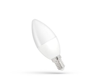 Spectrum LED Lampe E14 - C38 - 8W entspricht 80W - 6000K Tageslichtweiß Spectrum LED Lampe E14 - C38 - 8W entspricht 80W - 6000K Tageslichtweiß