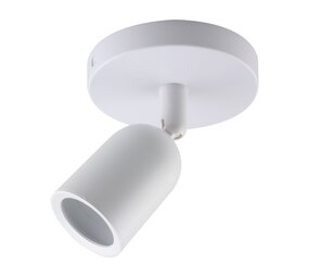 Spectrum LED-Aufbaustrahler - GU10-Fassung - Weiß - IP20 - 360° drehbar - Weiß | Lichtquelle nicht enthalten Spectrum LED-Aufbaustrahler - GU10-Fassung - Weiß - IP20 - 360° drehbar - Weiß | Lichtquelle nicht enthalten