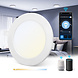 Aigostar LED-Leuchten WLAN LED Einbauspot - 12W - CCT 3000K-6500K - per App steuerbar