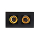 LED Deckenspot Schwarz Gold - 2x GU10 Fassung LED Deckenspot Schwarz Gold - 2x GU10 Fassung