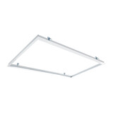 LED Panel - 120x30cm Rahmensystem - Weiß Aluminium LED Panel - 120x30cm Rahmensystem - Weiß Aluminium