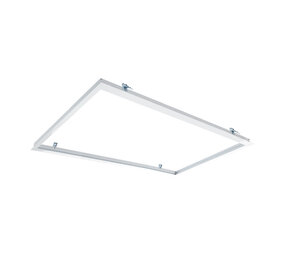LEDKIA LED Panel - 120x30cm Rahmensystem - Weiß Aluminium LEDKIA LED Panel - 120x30cm Rahmensystem - Weiß Aluminium