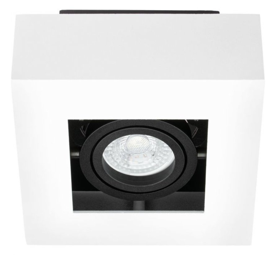 LED Deckenspot NEMO - GU10 fitting - Weiß Schwarz