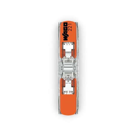 WAGO – Innovative Verbindungstechnik und Automatisierung Durchgangsklemme transparent 1-polig - 0,2 - 4mm 221-2411 - 2 Stück WAGO – Innovative Verbindungstechnik und Automatisierung Durchgangsklemme transparent 1-polig - 0,2 - 4mm 221-2411 - 2 Stück