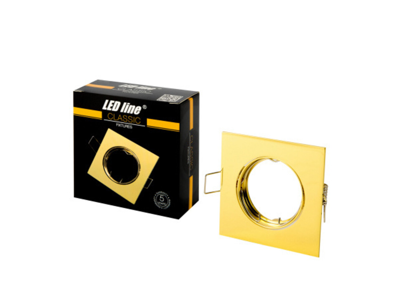 Led line Einbaurahmen - Gold - Sägegröße - 75mm - exkl. LED Spot Led line Einbaurahmen - Gold - Sägegröße - 75mm - exkl. LED Spot