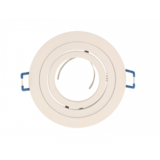 Led line: Erstklassiges Lichtdesign Einbaurahmen - Weiß - Sägegr. - 85mm - exkl. LED Spot